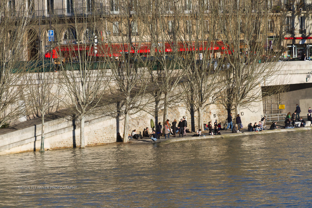 Sonntagswetter an der Seine